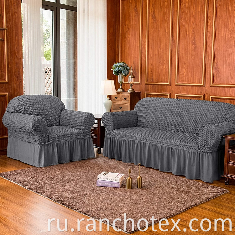 Индивидуальный цвет Новый дизайн съемный спандекс для домашнего отделения покрытия для 3 -местного дивана